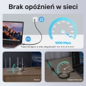 Unitek Kabel Ethernet USB-C RJ-45 1m szybki stabilny LAN