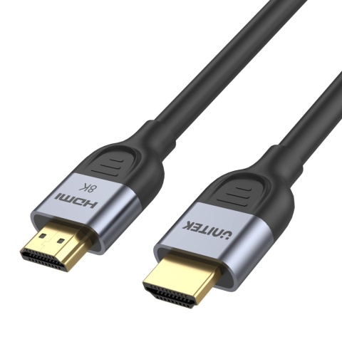 Unitek Kabel HDMI 2.1 8K 60Hz 3m czarny wydajny 48Gbps