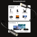Unitek Kabel optyczny HDMI 2.1 AOC 8K 120Hz 70m światłowodowy wydajny