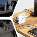 Unitek Ładowarka biurkowa GaN 100W 2xUSB-C 2xUSB-A szybka do laptopa