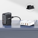 Unitek Ładowarka biurkowa GaN 70W 2xUSB C 2xUSB A szybka do laptopa