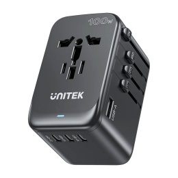 Unitek Ładowarka podróżna PD 100W wydajna uniwersalna 5x USB C