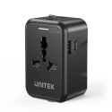 Unitek Ładowarka podróżna PD 20W uniwersalny adapter 2xUSB GaN
