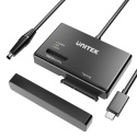 Unitek Mostek USB-C S1232A01-EU adapter SATA M.2 NVMe uniwersalny SSD