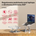 Unitek OT180SL Podstawka pod laptopa 10-16 cali obrotowa 360 regulowana