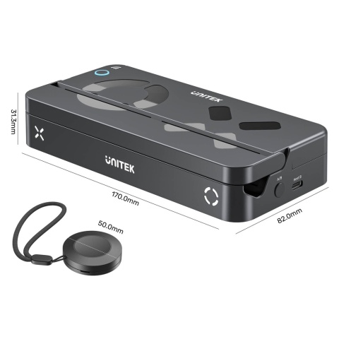 Unitek Stacja dokująca G1002G01 Nintendo Switch 4K PD 100W wielofunkcyjna
