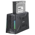 Unitek Stacja dokująca M.2 NVMe SATA USB-C 10Gbps gamingowa