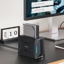 Unitek Stacja dokująca M.2 NVMe SATA USB-C 10Gbps gamingowa