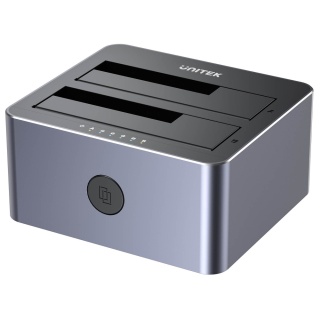 Unitek Stacja klonująca dysków 2x SATA USB 5Gbps szybka energooszczędna