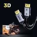 Unitek kabel DisplayPort 1.4 3m 8K 60Hz 4K 240Hz HDR DSC HDCP 2.3