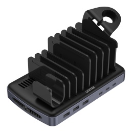 Unitek uCharge HP6 Stacja ładująca 80W 3xUSB C PD 3xUSB A szybka do biura