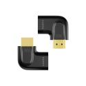 Unitek Adapter HDMI 8K 90 i 270 stopni płaski kątowy kompaktowy