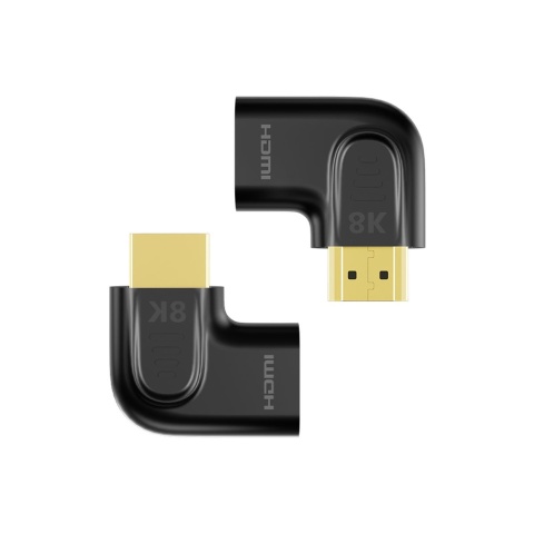 Unitek Adapter HDMI 8K 90 i 270 stopni płaski kątowy kompaktowy