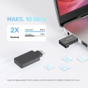 Unitek Adapter USB-A do USB-C 10Gbps czarny kompaktowy