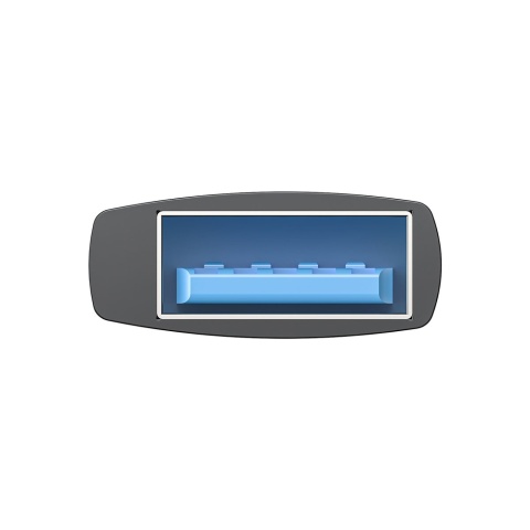 Unitek Adapter USB-C do USB-A 10Gbps kompaktowy szybki czarny