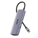 Unitek Hub 4w1 USB-C H1112D 10 Gbps 2x USB-A 2x USB-C kompaktowy