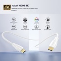 Unitek Kabel HDMI 2.0 4K 7M biały wydajny przewód HDMI HDR