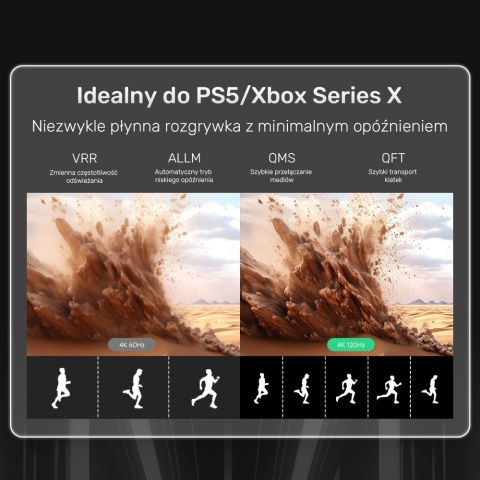 Unitek Kabel optyczny HDMI 2.1 AOC 3m światłowodowy 8K 4K120Hz wydajny