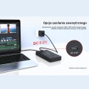 Unitek Obudowa SSD M.2 NVMe SATA USB C 10Gbps aluminiowa