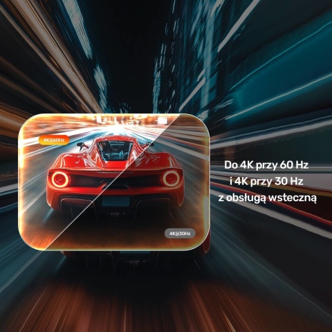 Unitek Przełącznik KVM V1309a 4K 60Hz USB 3.0 HDMI dla 2 komputerów wydajny