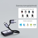 Unitek R1018E01 Czytnik kart 2w1 SD4.0 Micro SD4.0 USB-C USB-A szybki