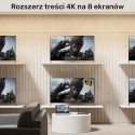 Unitek Rozdzielacz HDMI 4K 1x8 wydajny do wielu ekranów