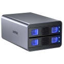 Unitek S1308B01 Obudowa RAID 2.5 3.5 USB C 5Gbps 40TB