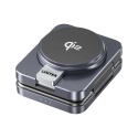 Unitek Stacja ładująca P1300AGY01 Qi2 3w1 składana MagSafe 15W szara