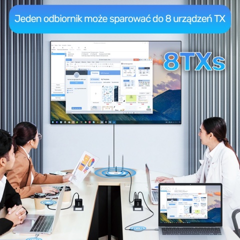 Unitek V1183B01 bezprzewodowy nadajnik HDMI