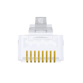 Unitek Wtyk modularny Pass Through RJ45 Cat 7 50szt łatwy montaż