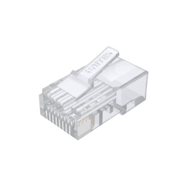 Unitek Wtyk modularny RJ45 Cat 6 Pass Through 100 szt precyzyjny