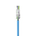 Unitek Wtyk modularny RJ45 Cat 7 Pass Through 50szt łatwe zaciskanie