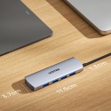 Unitek uHub Q4 USB-C hub 4x USB-A 10 Gbps kompaktowy