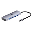 Unitek uHub Q4 USB-C hub 4x USB-A 10 Gbps kompaktowy