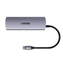 Unitek uHub Q4 USB-C hub 4x USB-A 10 Gbps kompaktowy