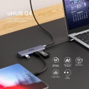 Unitek uHub Q4 USB-C hub 4x USB-A 10 Gbps kompaktowy