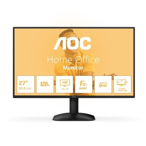 Monitor AOC 27B31H 27 IPS 120Hz bezramkowy FHD gamingowy