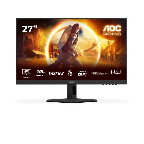 Monitor AOC Q27G4ZR 27 cali QHD 240Hz Fast IPS 1ms HDR400 LED gaming Pivot