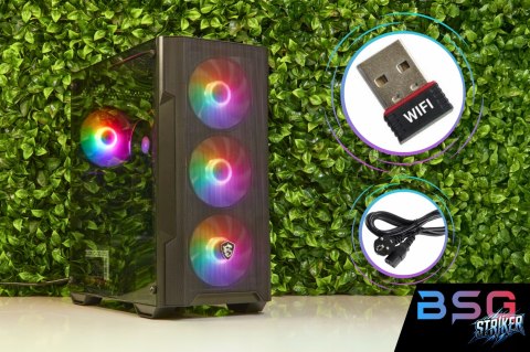 BSG Striker V21 AMD Ryzen 5 AMD Radeon RX 6400 16GB DDR4 512GB SSD Windows 11 Pro