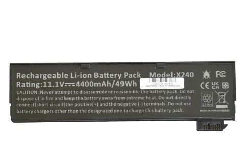 Bateria do laptopa Better Batteries 48Wh do Lenovo ThinkPad T440 T460 X240