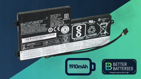 Bateria do laptopa Better Batteries wewnętrzna Lenovo X260 X270 T460 L470