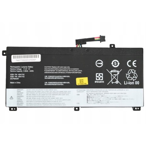 Bateria do laptopa Better Batteries wewnętrzna Lenovo T550 T550s T560 W550