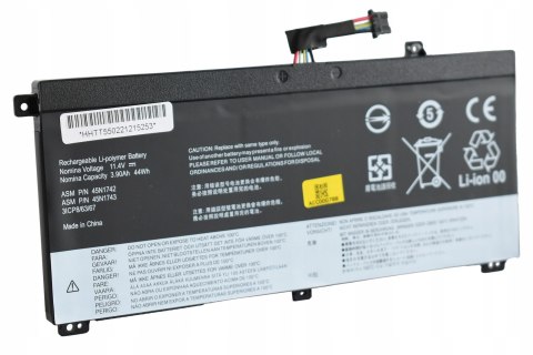 Bateria do laptopa Better Batteries wewnętrzna Lenovo T550 T550s T560 W550