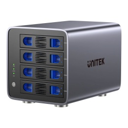 Obudowa Unitek 4-dyskowa RAID 0/1/5/10 80TB USB 3.0 wydajna