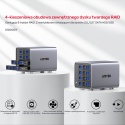 Obudowa Unitek 4-dyskowa RAID 0/1/5/10 80TB USB 3.0 wydajna