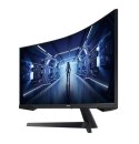 Samsung Monitor 34 cale LC34G55TWWPXEN VA 3440x1440 Ultra WQHD 21:9 format kinowy 1xHDMI/1xDP 1 ms (MPRT) zakrzywiony 165Hz Gaming 2 la