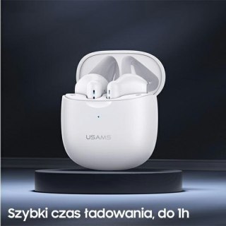 Słuchawki Bluetooth USAMS TWS 5.0 IA czarne lekki design
