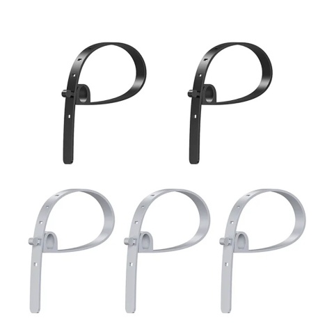 Unitek FlexiTie Zestaw silikonowych opasek kablowych organizer czarne szare