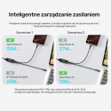 Unitek Kabel 2w1 USB-C PD 100W silikonowy 1,8 m elastyczny