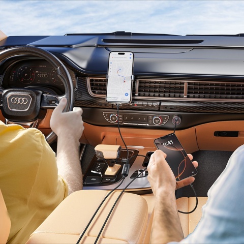 Unitek Kabel 2w1 USB-C PD 100W silikonowy 1,8 m elastyczny